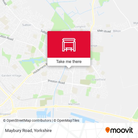 Maybury Road map