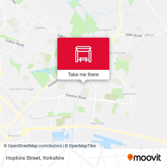 Hopkins Street map