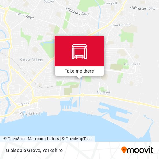 Glaisdale Grove map