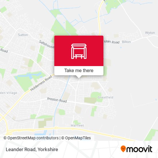 Leander Road map