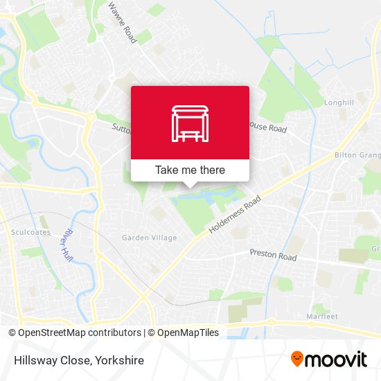 Hillsway Close map