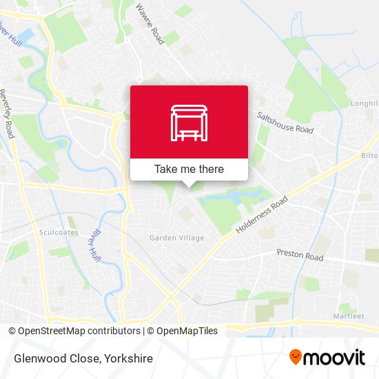 Glenwood Close map