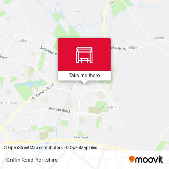 Griffin Road map