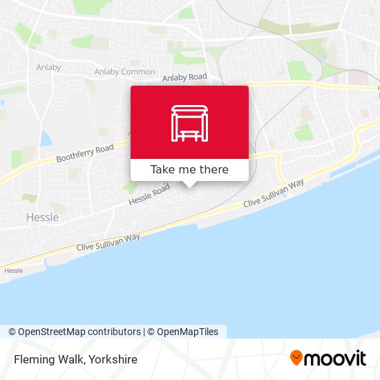 Fleming Walk map