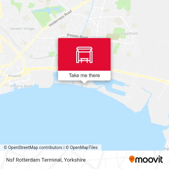 Nsf Rotterdam Terminal map