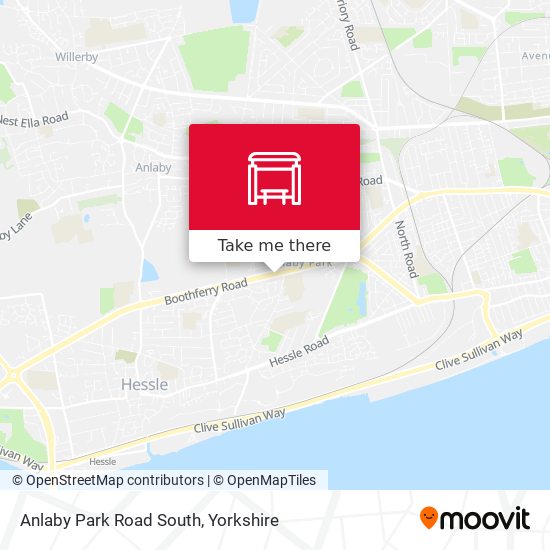 Anlaby Park Road South map