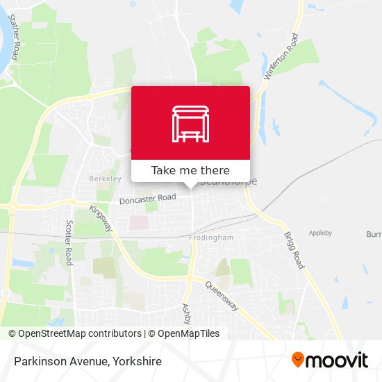Parkinson Avenue map