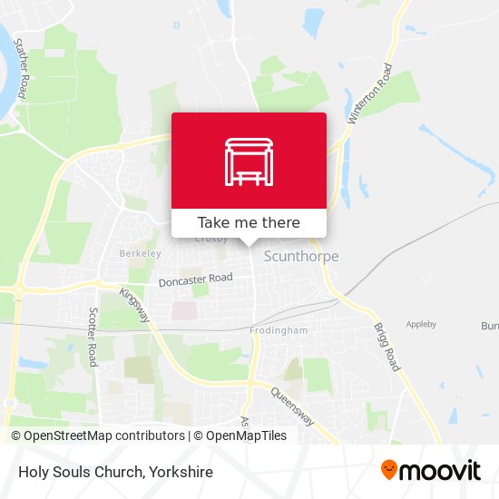 Holy Souls Church map