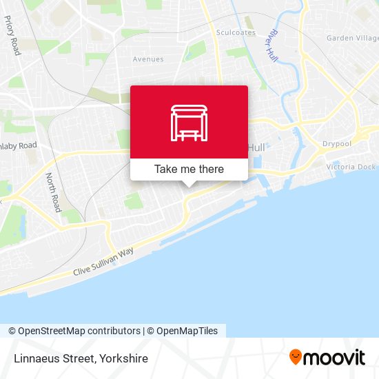 Linnaeus Street map