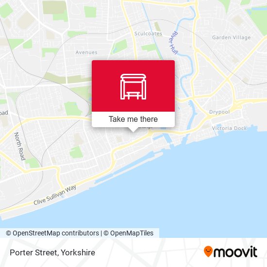 Porter Street map