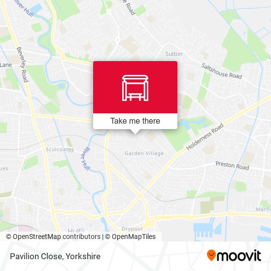 Pavilion Close map