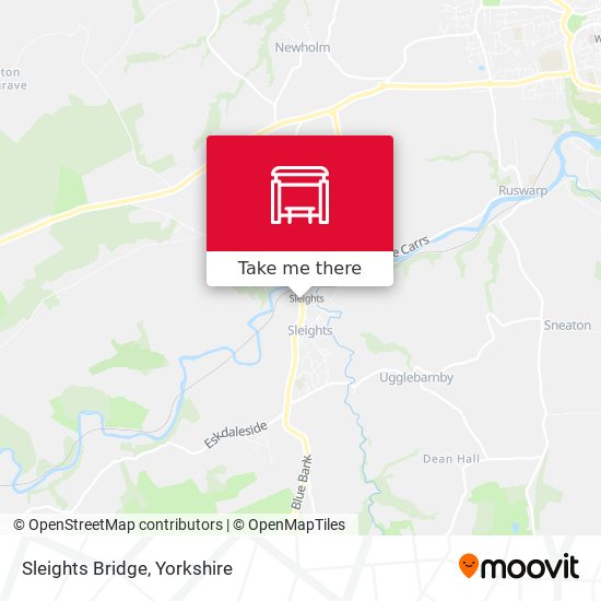 Sleights Bridge map