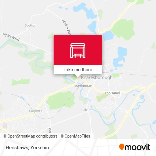 Henshaws map