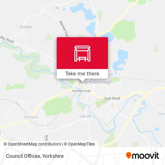 Council Offices map