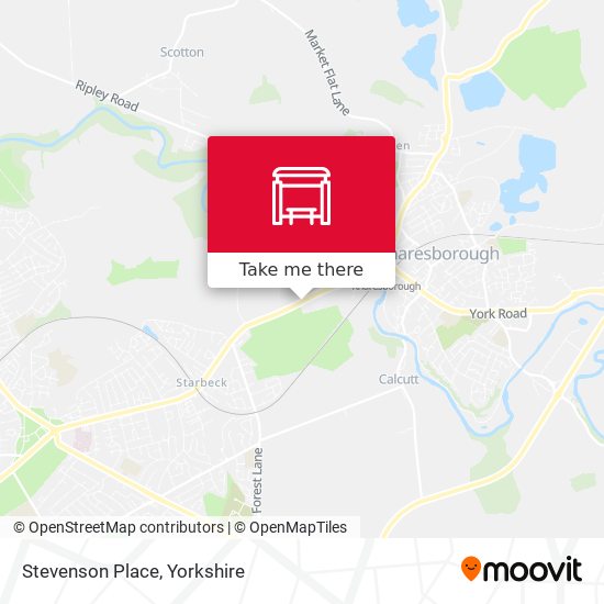 Stevenson Place map