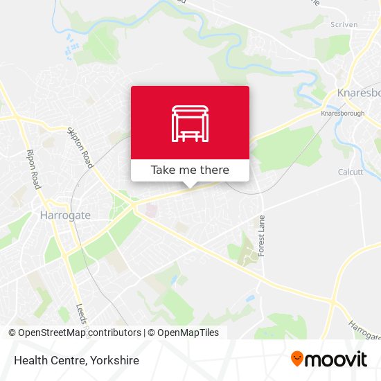 Health Centre map