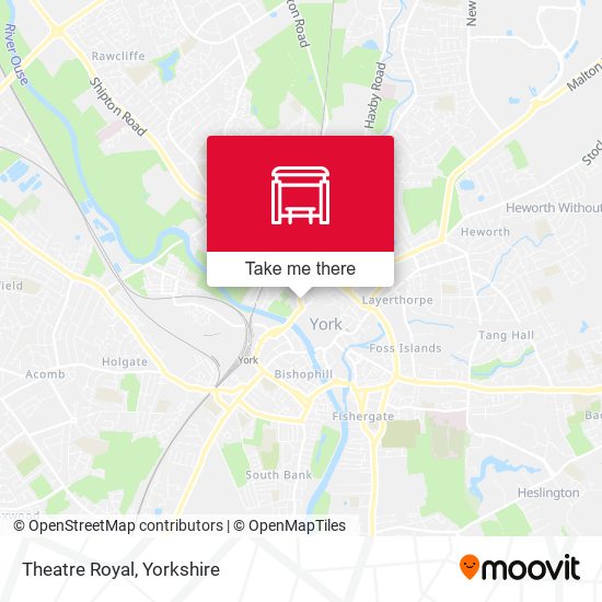 Theatre Royal map