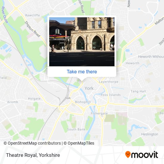 Theatre Royal map