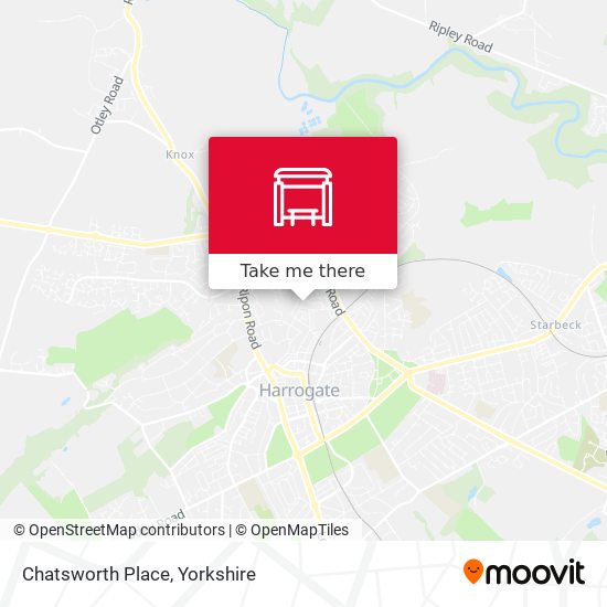 Chatsworth Place map