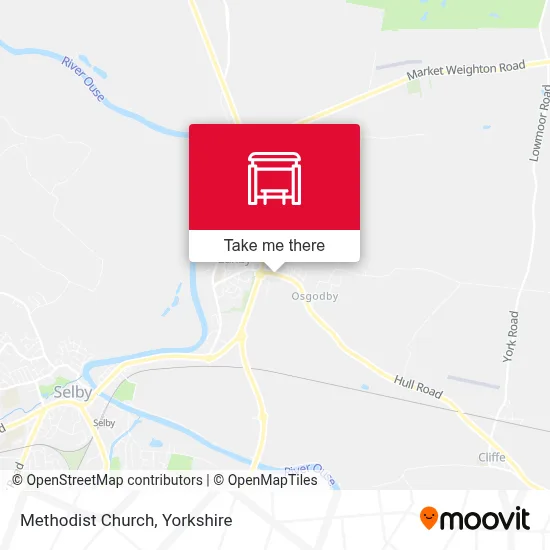 Methodist Church map