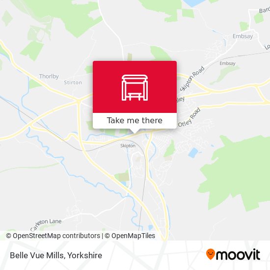 Belle Vue Mills map