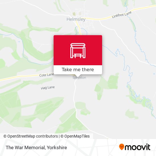 The War Memorial map