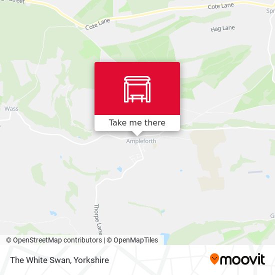 The White Swan map