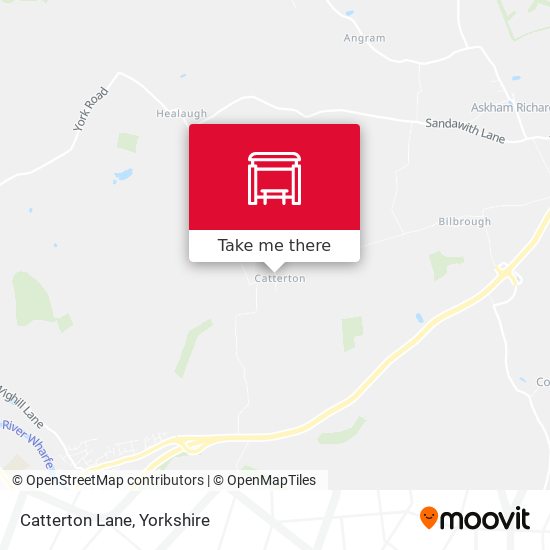 Catterton Lane map