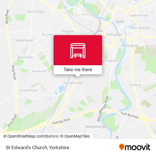 St Edward's Church map