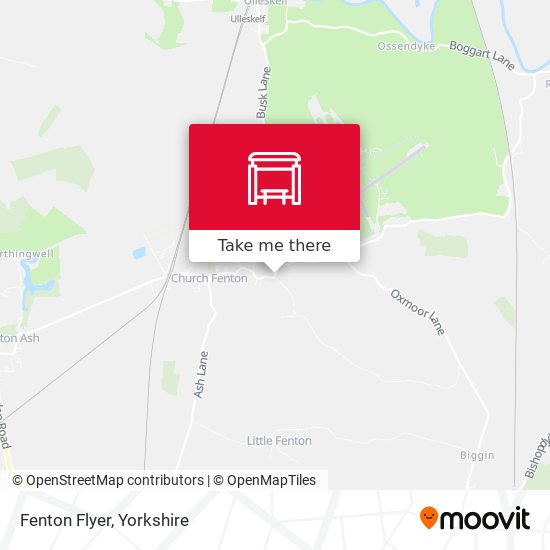 Fenton Flyer map