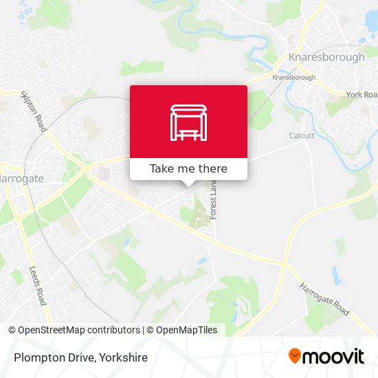 Plompton Drive map