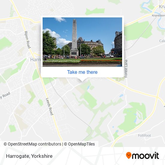 Harrogate map