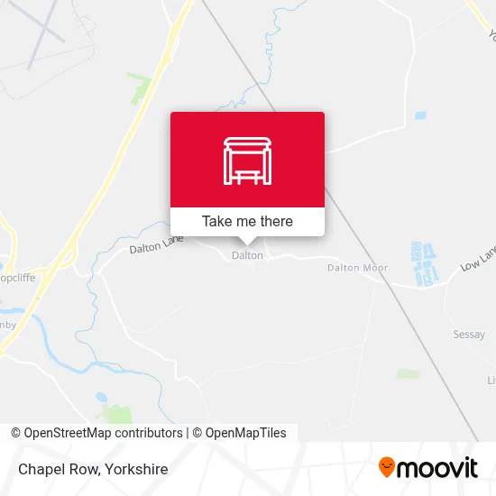 Chapel Row map