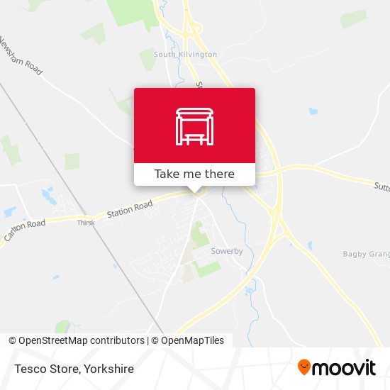 Tesco Store map