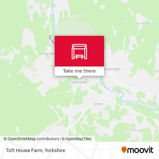 Toft House Farm map