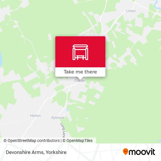 Devonshire Arms map
