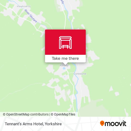 Tennant's Arms Hotel map