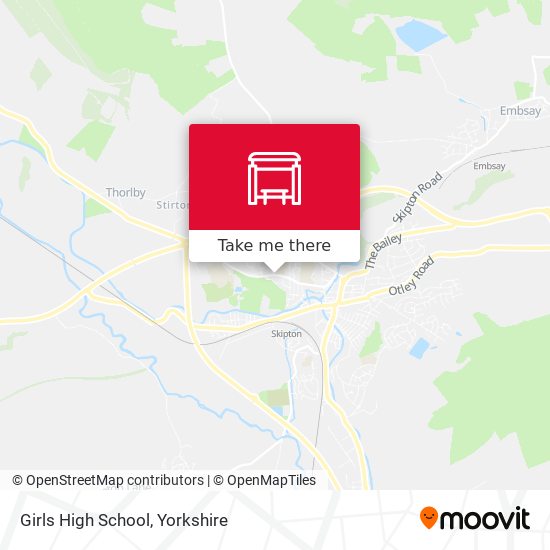 Girls High School map