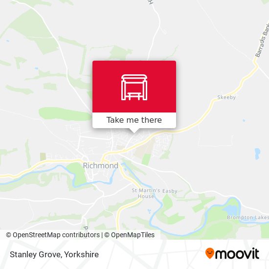 Stanley Grove map