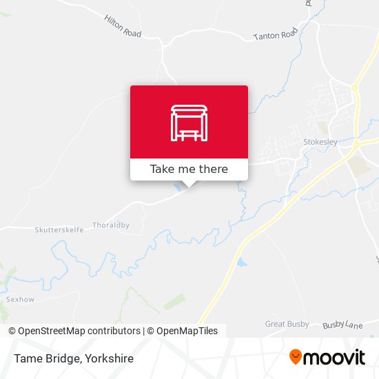 Tame Bridge map