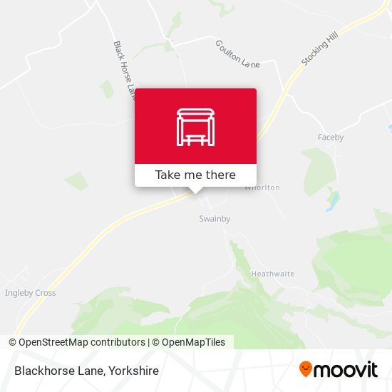 Blackhorse Lane map