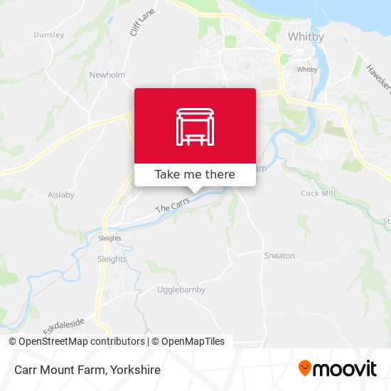 Carr Mount Farm map