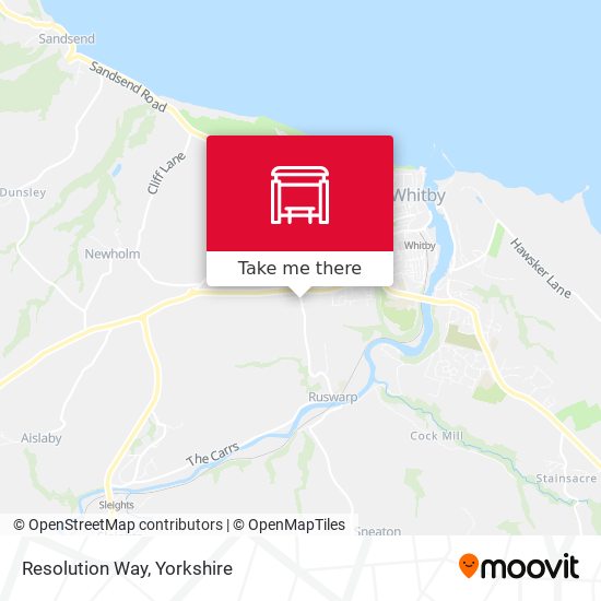 Resolution Way map