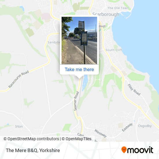 The Mere B&Q map