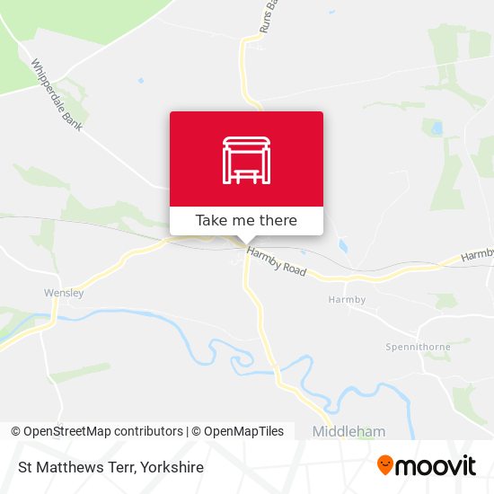 St Matthews Terr map
