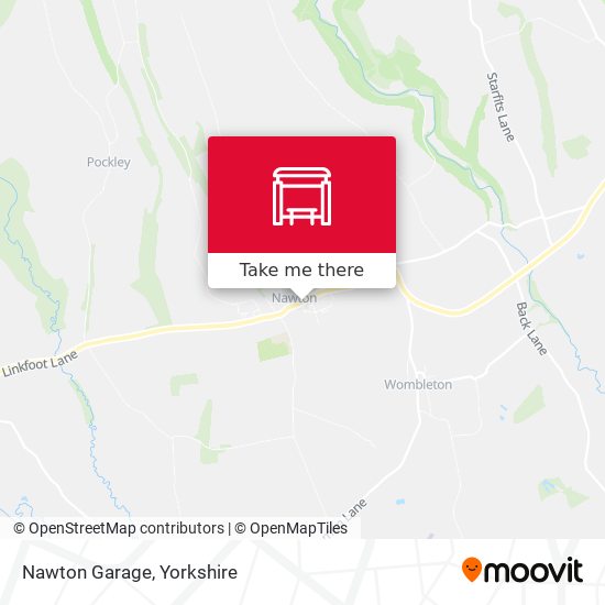 Nawton Garage map