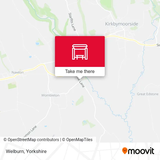 Welburn map