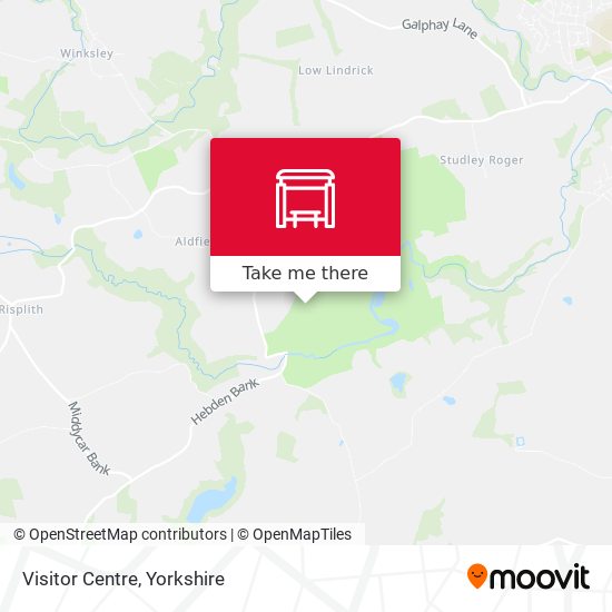 Visitor Centre map