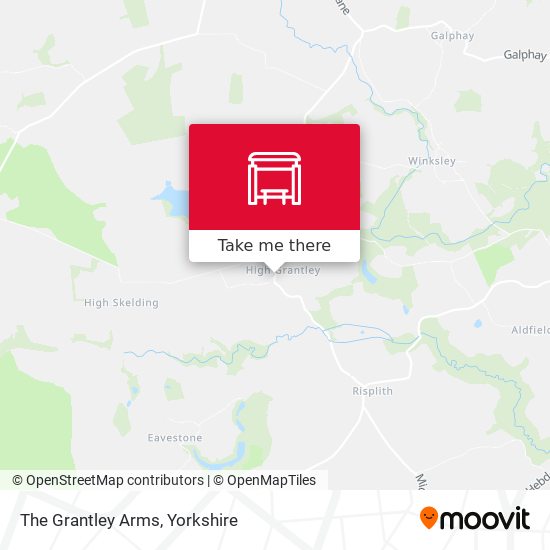 The Grantley Arms map