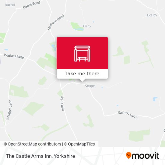 The Castle Arms Inn map
